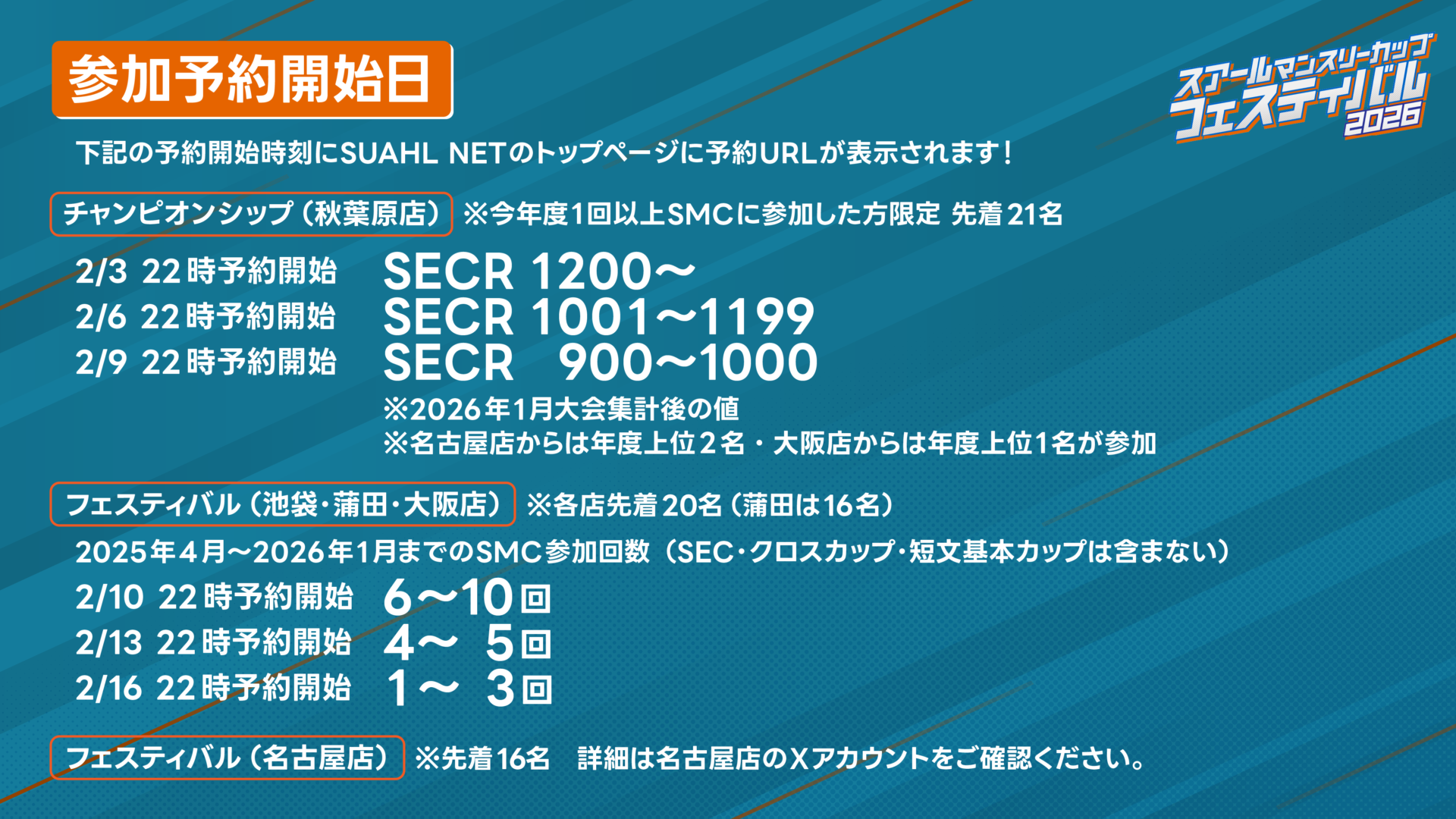 SMCフェスティバル 2026」開催決定！ ｜ クイズバースアール